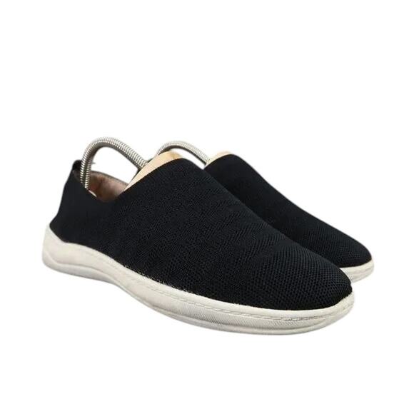 LifeStride Shoes Womens 7.5 Slip On Casual Sneakers Velocity 2.0 Black Comfort - Picture 1 of 13